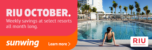 Sunwing: October is RIU month